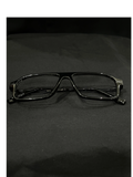 Bold Square Aviator Eyeglasses