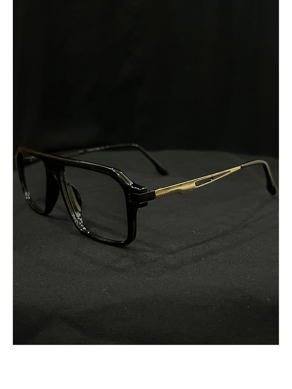 Bold Square Aviator Eyeglasses