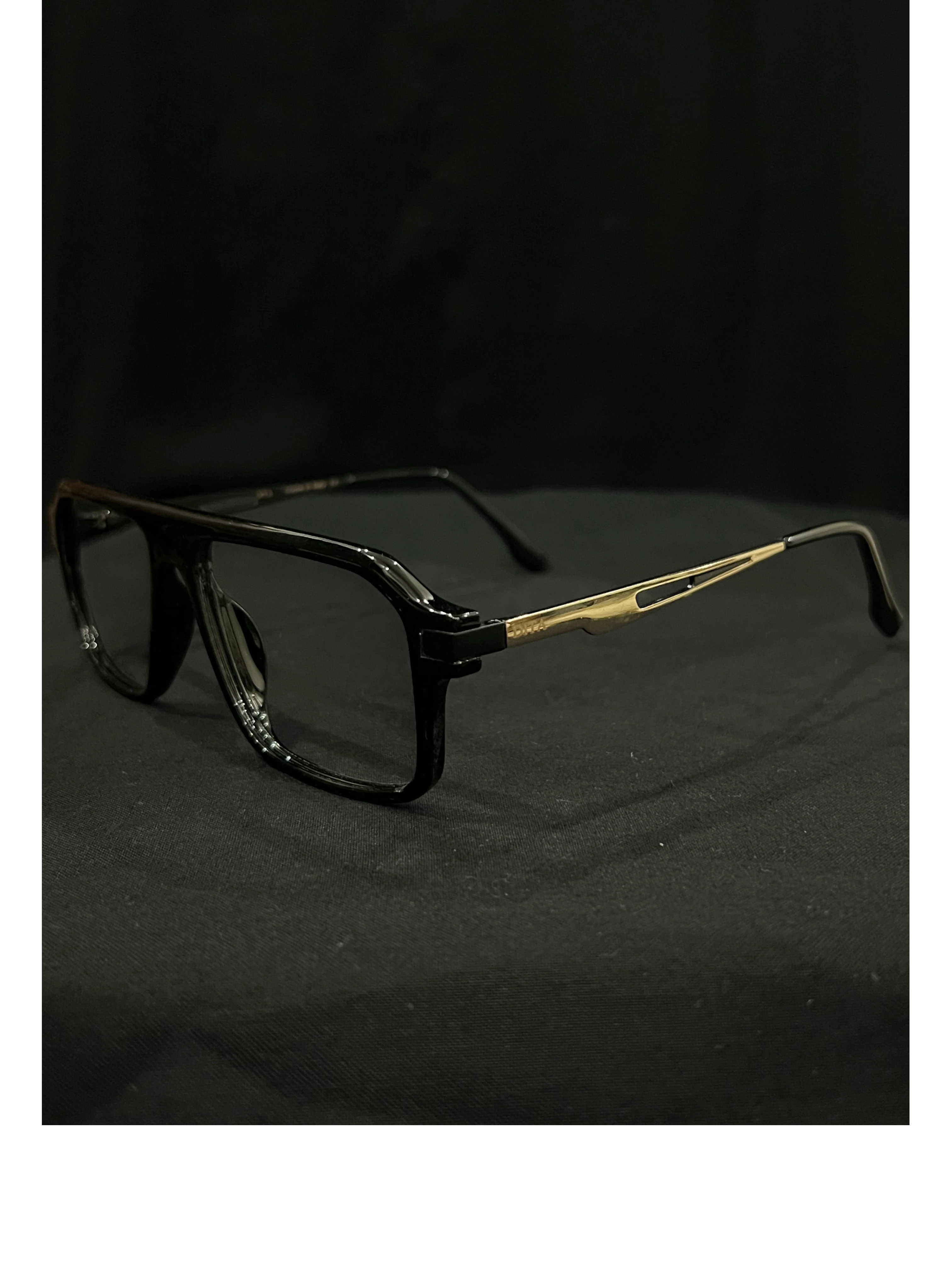 Bold Square Aviator Eyeglasses