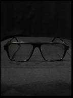 Bold Square Aviator Eyeglasses