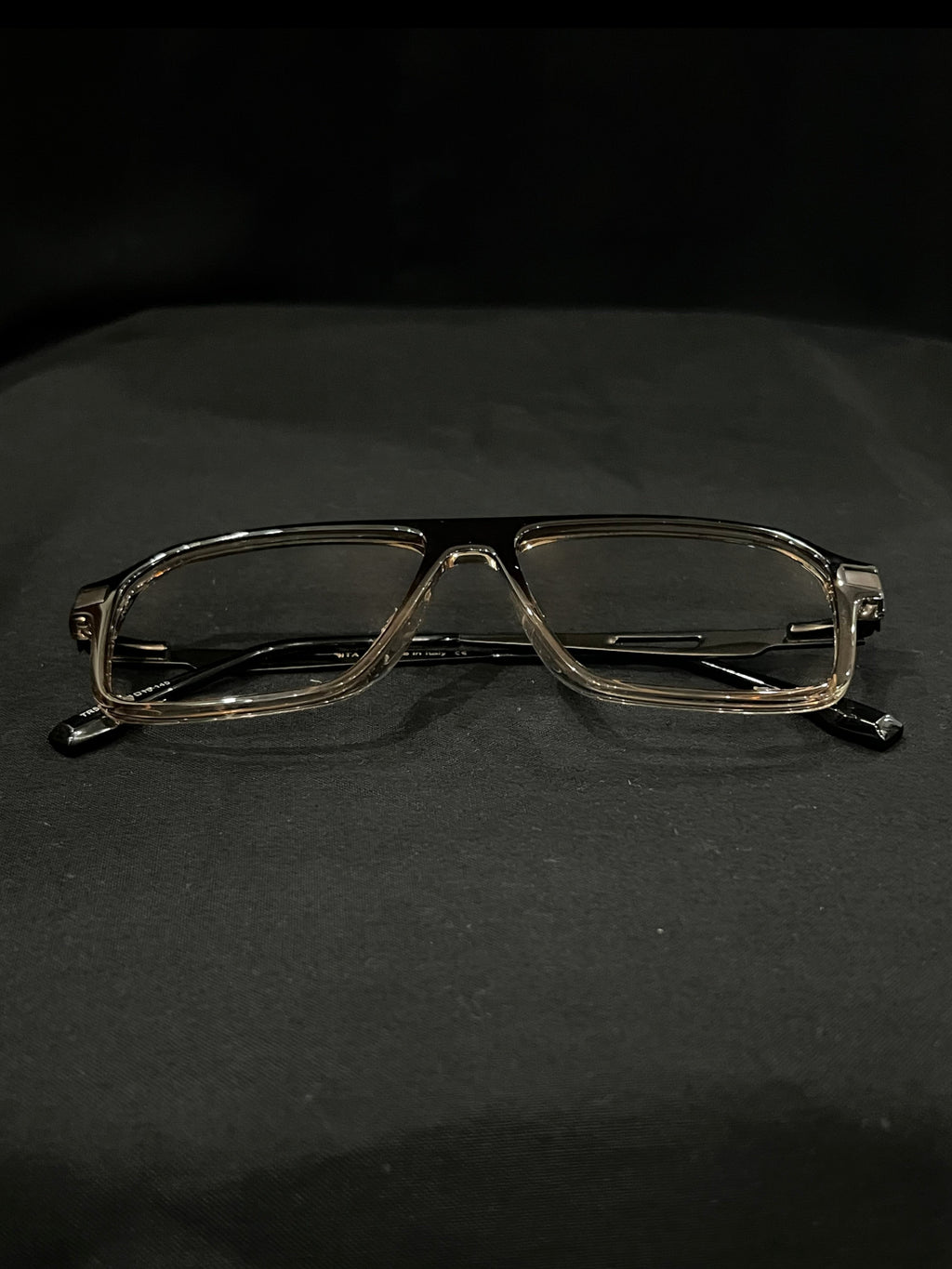 Bold Square Aviator Eyeglasses