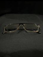 Bold Square Aviator Eyeglasses
