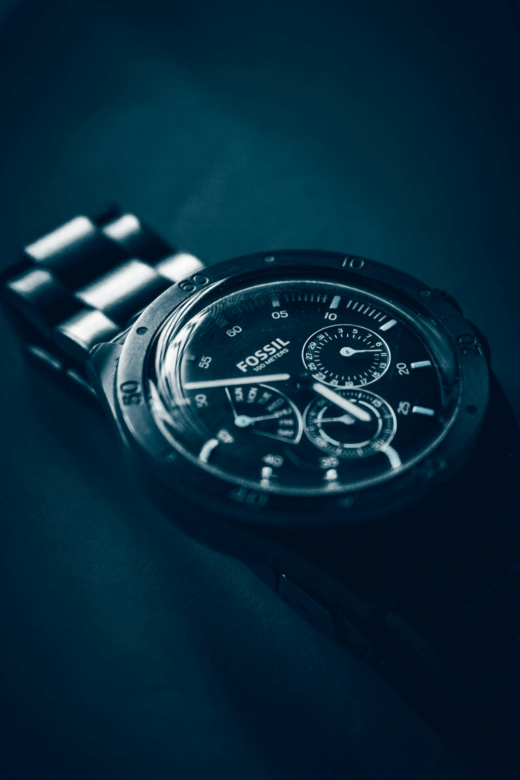 CK Leather Belt Round Watch