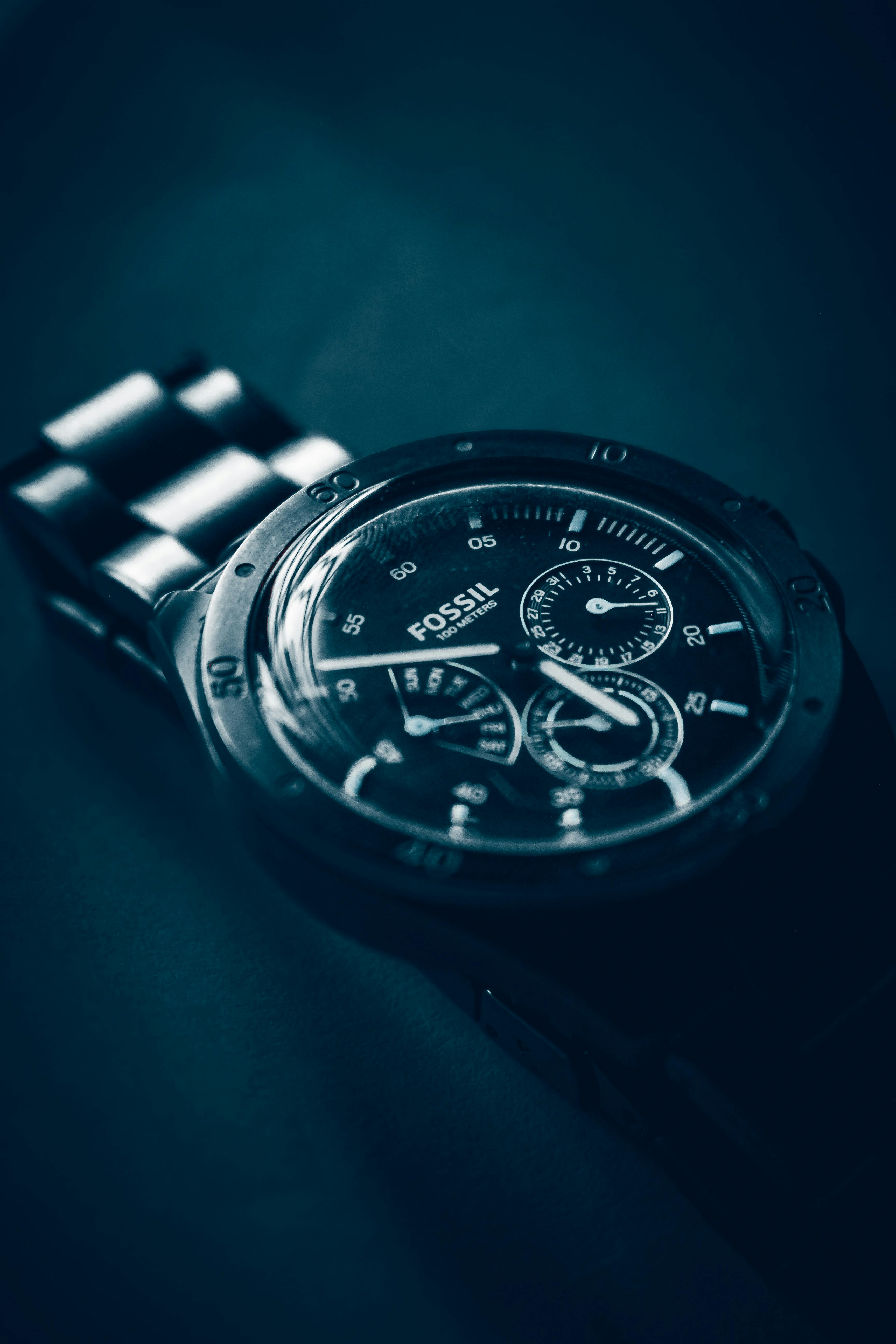 CK Leather Belt Round Watch