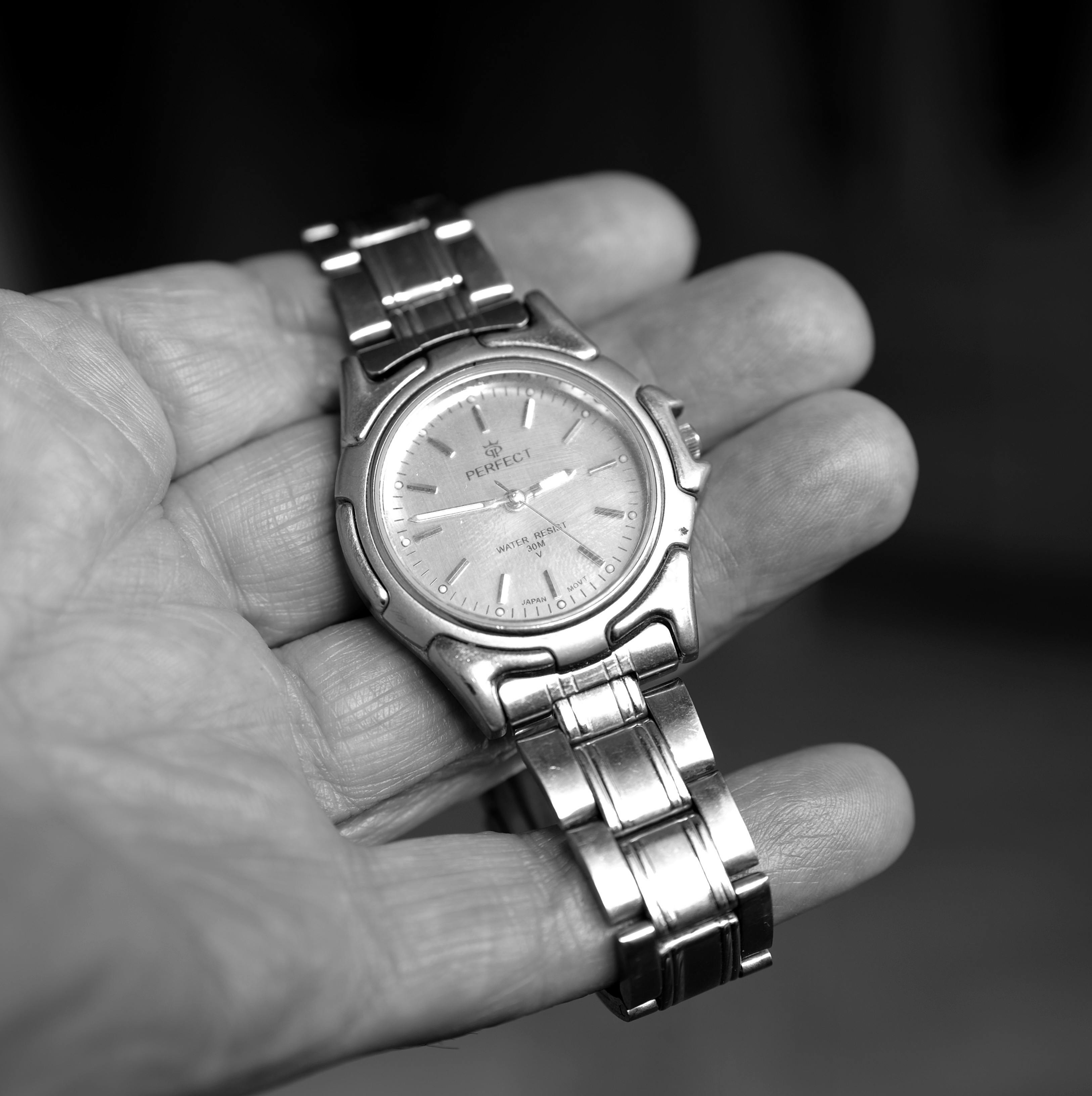 CK Leather Belt Round Watch