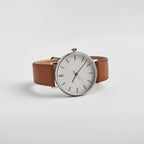 CK Leather Belt Round Watch